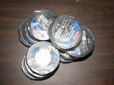 10 rolls of einyl telecom tape (electrical tape)