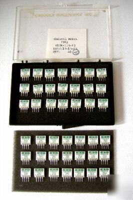 42 nos vintage caddock T912 resistors a 10K 100-10 