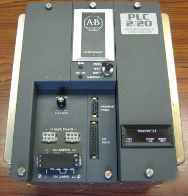 Allen bradley plc-2/20 programmable controller 1772-li