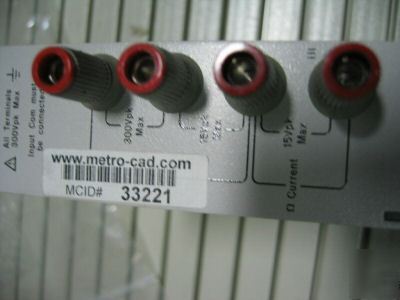 Hp agilent 75000 5-1/2 digit voltmeter module