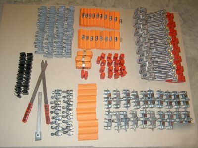New large lot of saf-t-bar crane electrical parts