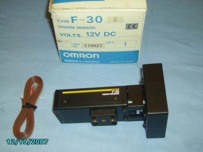 New omron f-30 vision sensor camera w/led light- - bnib
