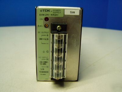 Tdk regulated power supply m/n: EAK24-42RH - used