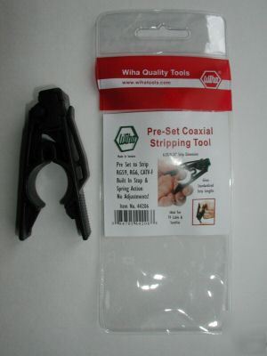 Wiha coaxial cable stripping tool 44206