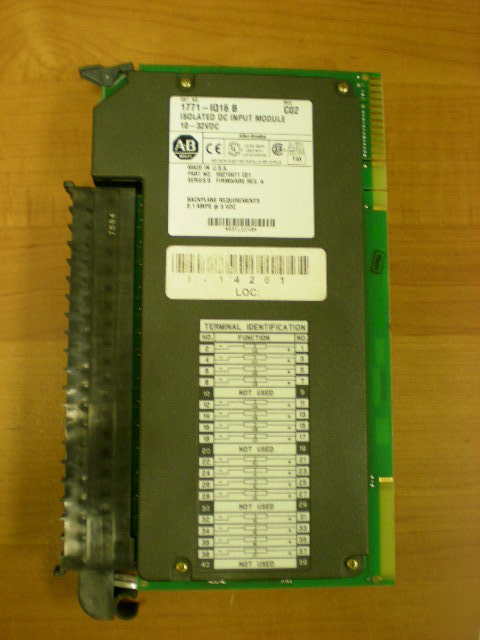 Allen bradley isolated dc input module