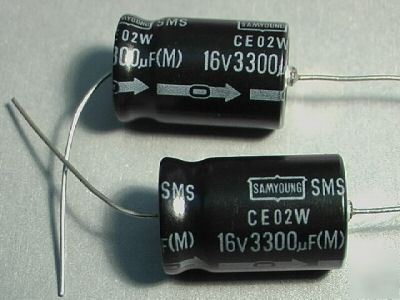 3300UF 16V capacitor lot of 5