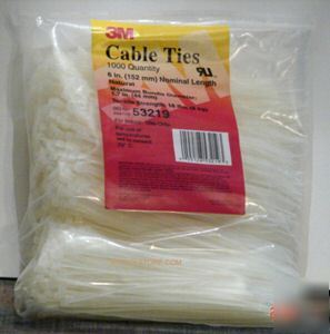 3M 53219 nylon wire/cable ties 5,000 6