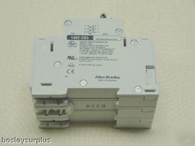 Allen bradley 1492-CB3H160 manual motor controller