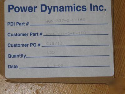 Lot of 125: power dynamics inc. switch with fuse & plug