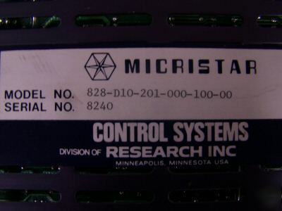 Micristar 828-D10-201-000-100-00 temperature controller