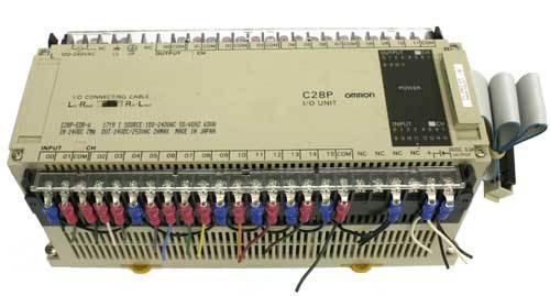 Omron C28P-edr-a sysmac i/o multiplier plc cpu