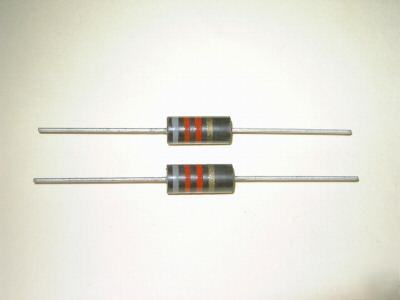 1.8K or 1800 ohm 2 watt carbon composition resistors