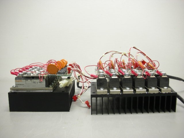 12 eupec 1690-002 power blocks w/heatsinks