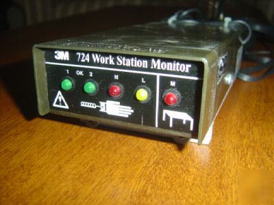 3Mâ„¢ wrist strap workstation esd monitor 724 -grounding-