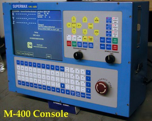 Centroid m-400 cnc control console