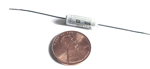 Crystal capacitor ~ .01UF 600V 10% (25)