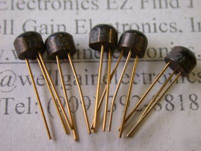 Fsc 2N3565 npn transistor 25V 0.5A to-106 gold lead