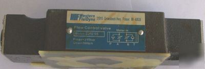 New fluidyne Z2FS10S flow control valve