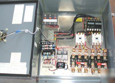 New teel duplex alternating control panel 1D016 3 ph 