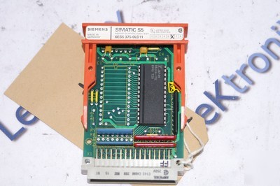 Siemens 6ES5 375-0LD11 S5 plc 8KB ram memory module