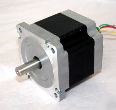 Size 34 stepper motor - double shaft - 595 oz inch