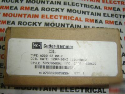 Cutler hammer 110 / 120 volt coil 505C8606G01 