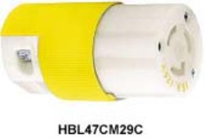 Hubbell HBL47CM29C twist-lock connector