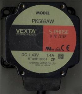 New 5-phase vexta step motor PK566AW - oriental motor