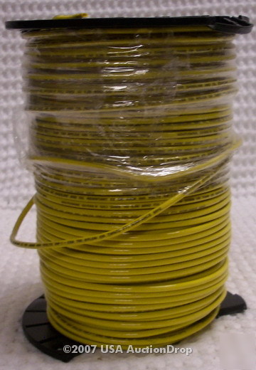 New 500' spool of yellow thhn wire