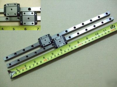 QTY2 thk linear slide rails RSR12MX 12M 320MM long