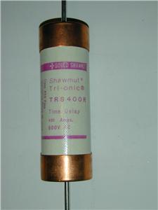 1 gould shawmut tri-onic TRS400R 600V 400A fuse