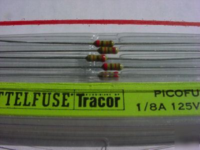 125 ma 125 volt very fast acting pico fuse (qty 65 ea)