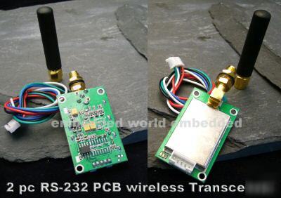 2PC RS485 wireless pcb transceiver module 1MILE range