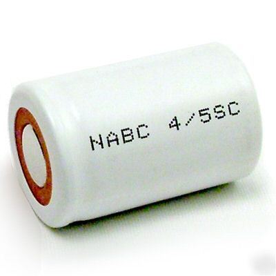 4/5 sub-c 1200MAH nicd battery assembly flat top sub c
