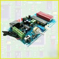 Digital temperature controller sensor relay w. display