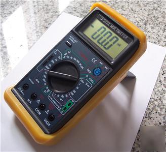 Dmm amp volt meter capacitor tester k thermocouple hvac