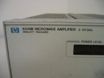Hp 8349B microwave amplifier