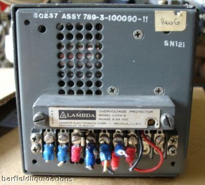 Lambda veeco lcs-cc-02 regulated power supply 105-132V