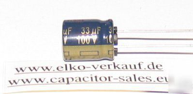 Capacitor 100V 33UF 10MM low-esr mainboard repair