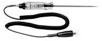 Circuit tester with 6-1/2IN. long probe and retractable