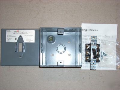 Cooper wiring device manual motor controller AH7810GDB