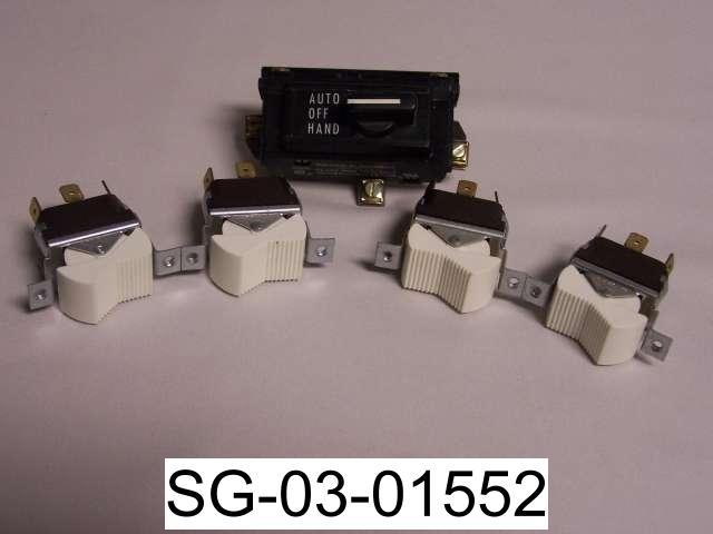 Micro switch toggle rocker switches 125-250 vac (4)