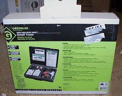 New greenlee power finder circuit seeker kit 2011 - 