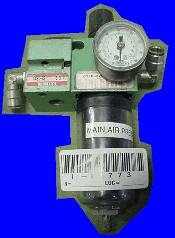 Numatics pressure regulator mvk 2102 filter combo