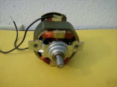 1/4 hp ac/dc electric motor 120 v, 2 amps