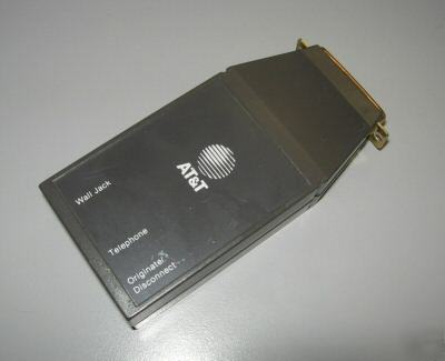 At & t Z3A2 interface unit for telephone line