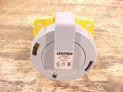 Leviton pin & sleeve receptacle 30A 125V 330R4W
