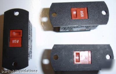 New quantity 3 itw slide switches 10A 125/5A 250 vac