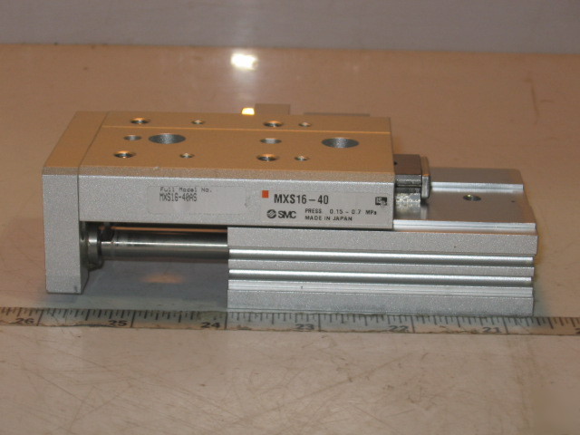 New smc pneumatic air table slide MXS16-40AS