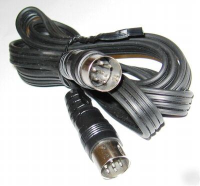 6-pin din plug to plug rgb coax computer lead 1.2M